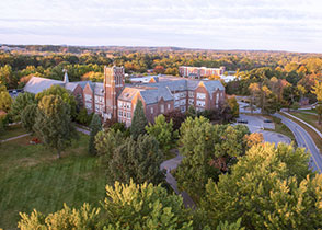 Photo of our campus. Link to Gifts by Will